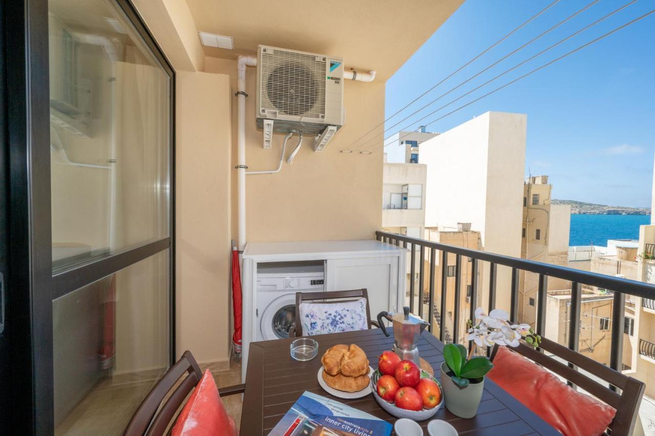 Sea Bliss Apartments With Terrace Just Off Seafront In St Paul'S Bay - By Getawaysmalta 세인트폴스베이 외부 사진