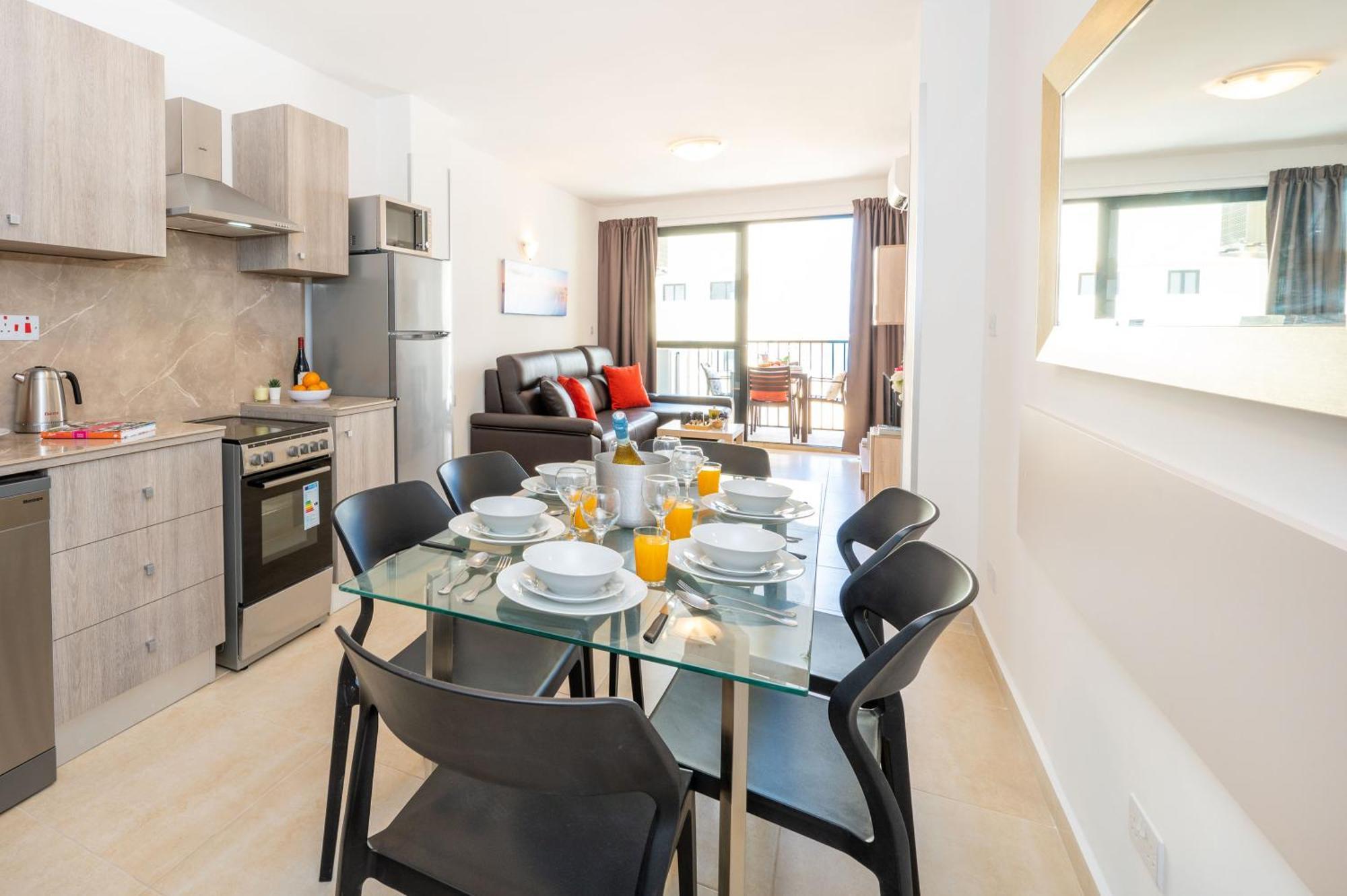 Sea Bliss Apartments With Terrace Just Off Seafront In St Paul'S Bay - By Getawaysmalta 세인트폴스베이 외부 사진